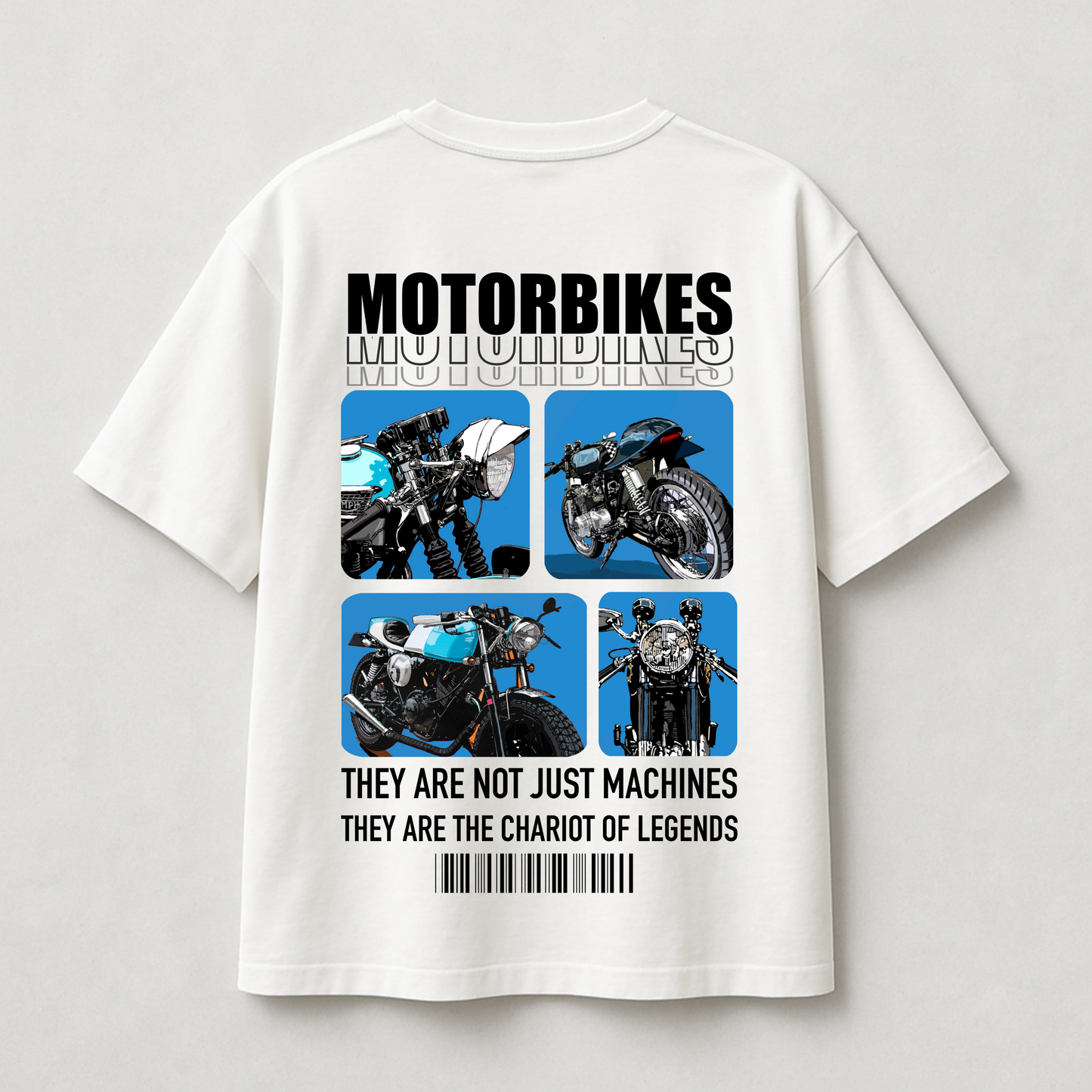 Love Accelerates Motorcycle T-Shirt - Romantic Racer Couple Bike Gift Oversized Tee