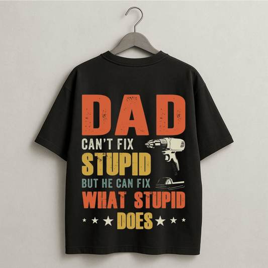 Dad: The Ultimate Fixer Oversized Classic T-Shirt