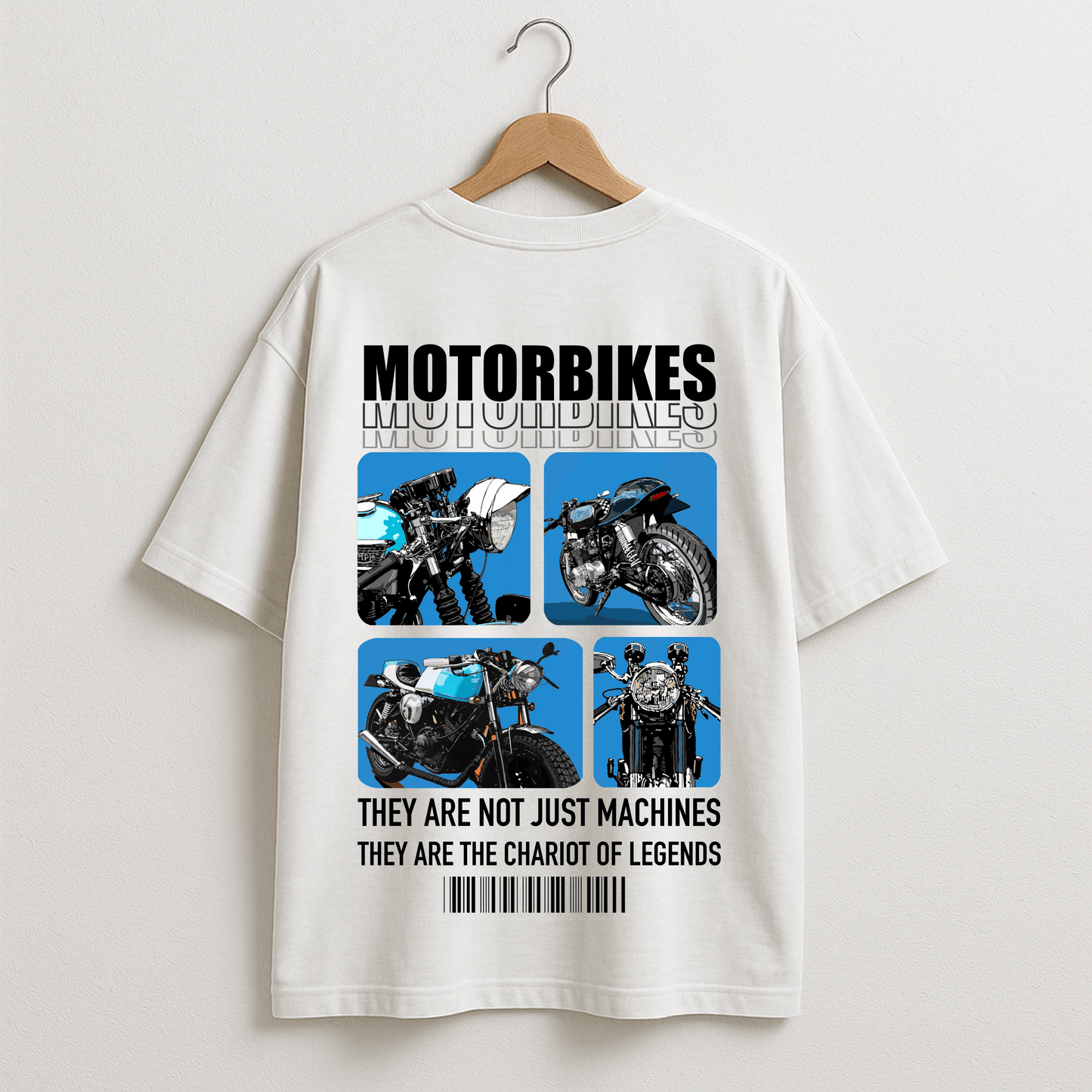 Love Accelerates Motorcycle T-Shirt - Romantic Racer Couple Bike Gift Oversized Tee