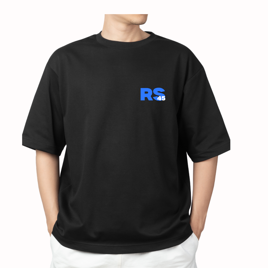 Hitman RS45 Graphic Oversized T-Shirt – Mumbai Ka Shana Cricket Streetwear