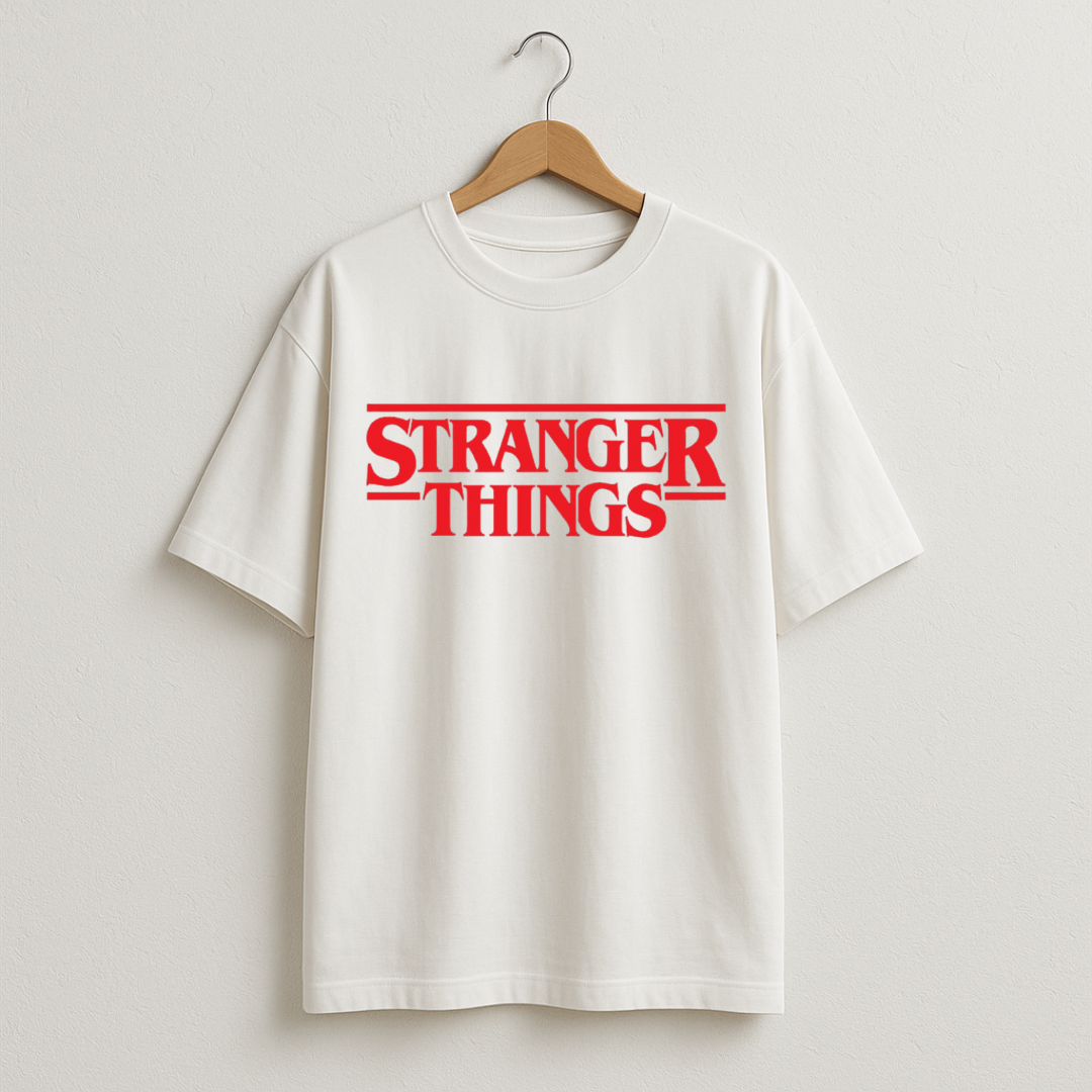 Stranger Things Inspired Oversized Unisex T-Shirt