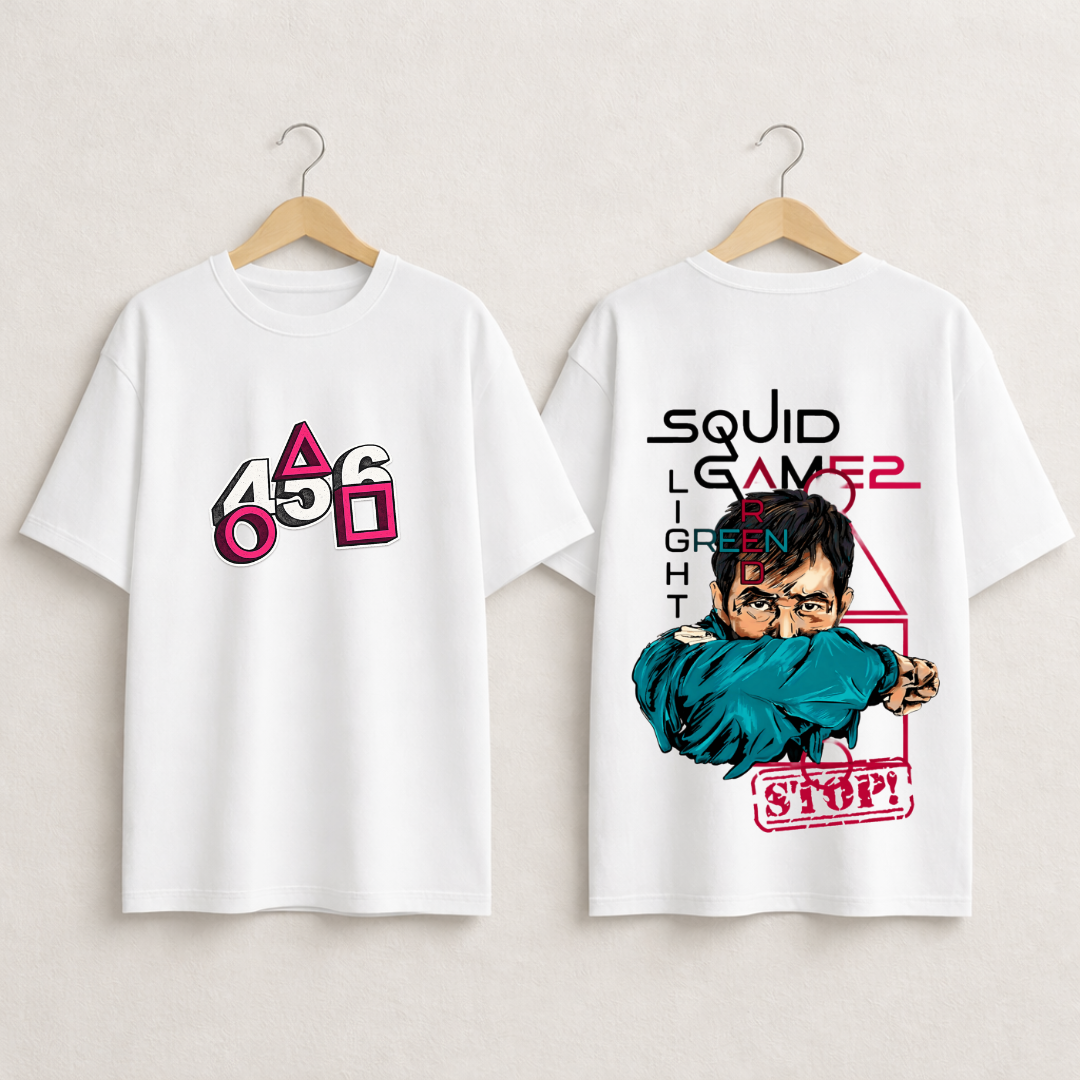 Squid Game: Red Light Rebellion Oversized T-Shirt