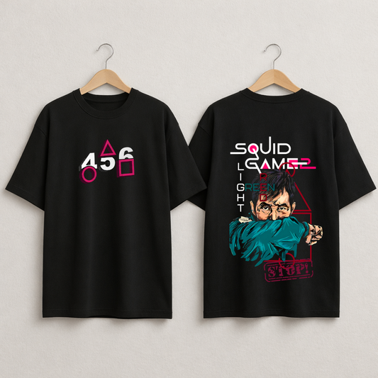 Squid Game: Red Light Rebellion Oversized T-Shirt