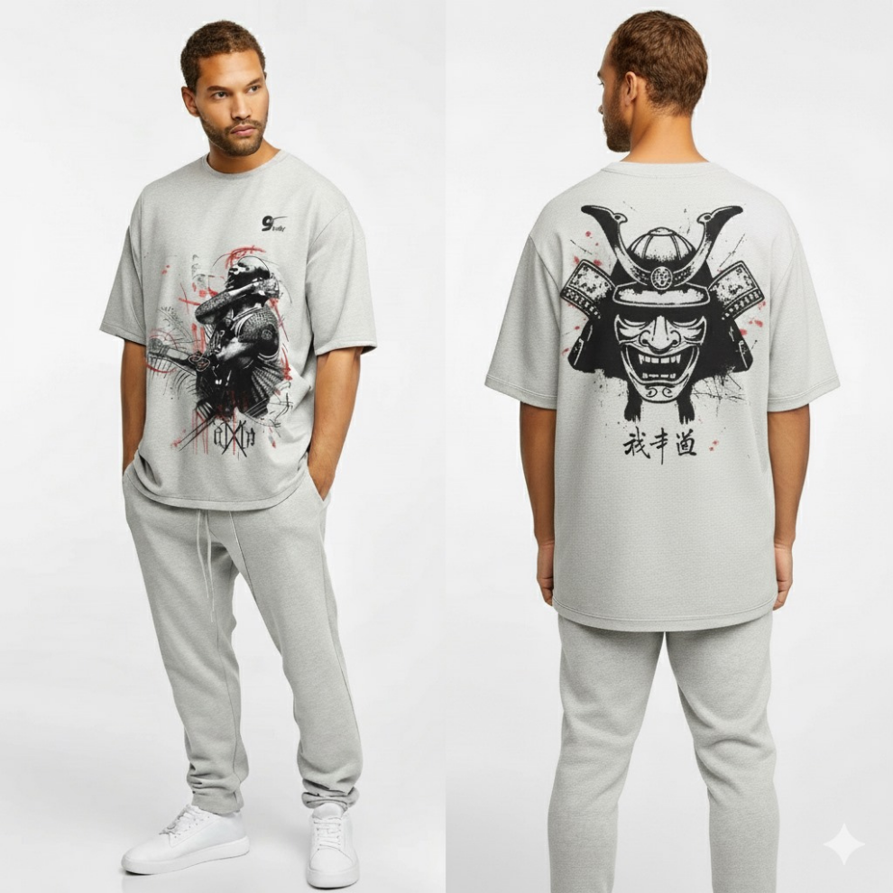 "Air Legend" Basketball Graphic T-Shirt (Black) – Oversized Fit